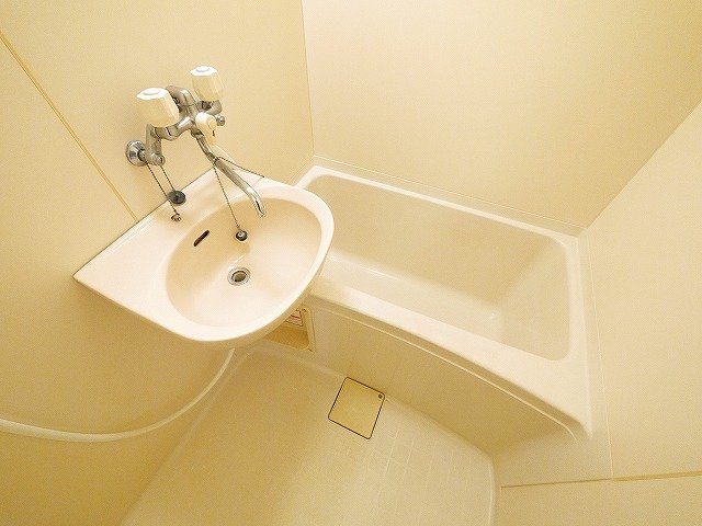 バス・シャワールーム　コンパクトで使いやすいお風呂です