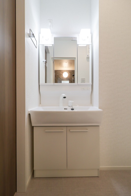 洗面設備　図面と現状に相違がある場合には現状を優先