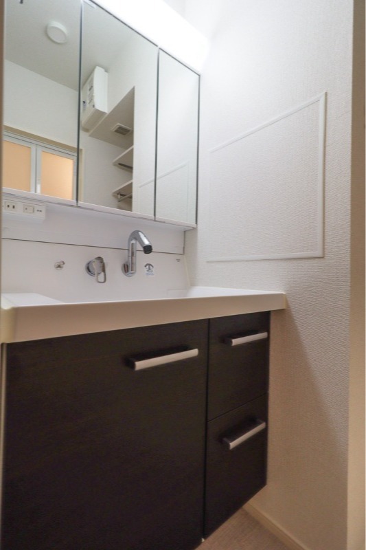 洗面設備　図面と現状に相違がある場合には現状を優先