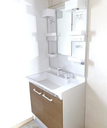 洗面設備　図面と現状に相違がある場合には現状を優先