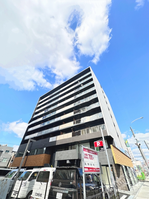 建物外観　今里に構える１２８戸のレジデンス♪