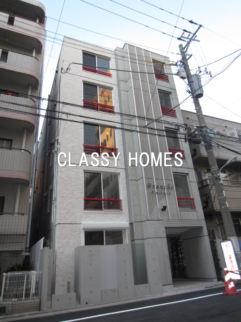 建物外観　2011年竣工　Branche大森II(ブランシェ大森II)：外