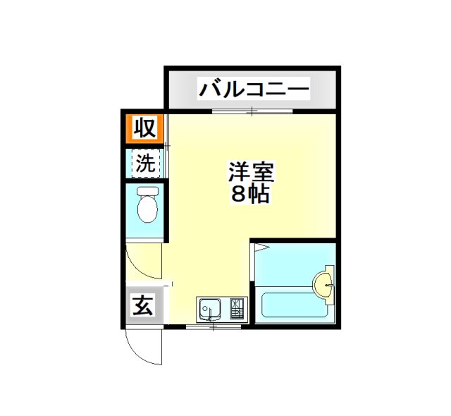 タナカハイツIIの間取り写真