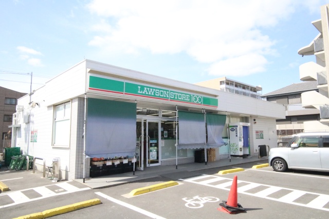 コンビニ　ローソンストア１００　法華西町店（コンビニ）まで300m
