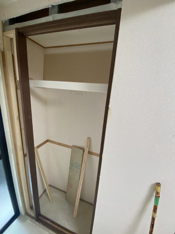 収納　リフォーム中です！
