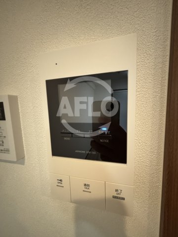 セキュリティ　レシオス大阪城SOUTH　モニター付きインターホン