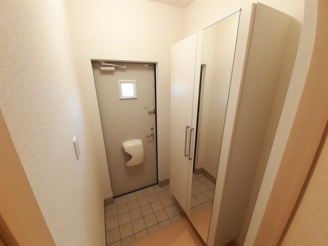 玄関　ゆったりとした玄関です