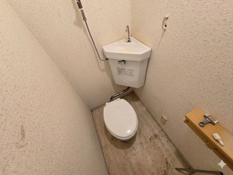 トイレ　嬉しいバストイレ別です！安心して使用できます。