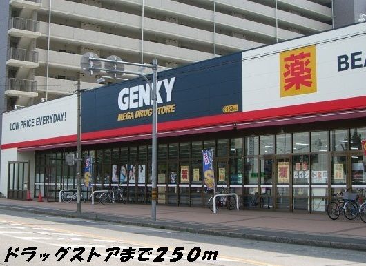 ドラックストア　ゲンキー（ドラッグストア）まで250m
