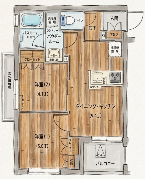 間取り図