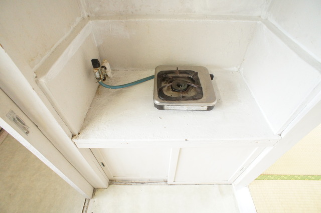 その他設備　お部屋には１口ガスコンロ設置済！