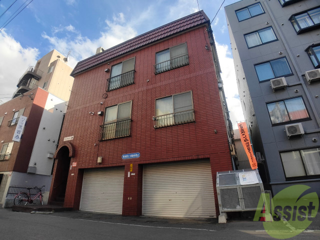 建物外観　札幌市中央区南５条西「サンクレスト静」