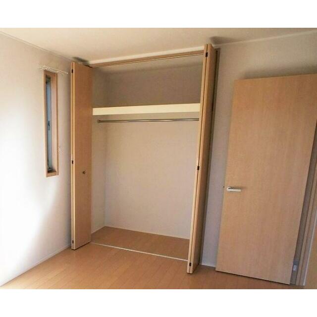 収納　クローゼット完備。