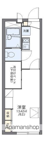 レオパレスヴィラ ステップインの間取り写真