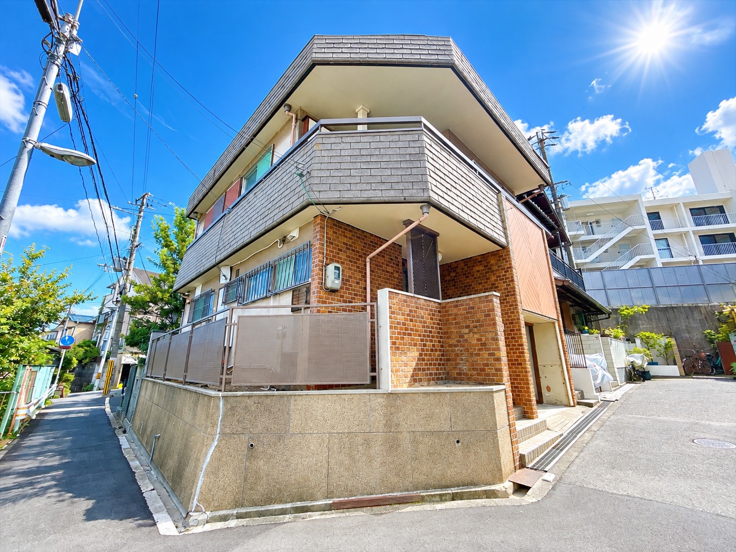 阪堺電気軌道阪堺線 天神ノ森駅 徒歩6分 2階建 築54年の居間写真