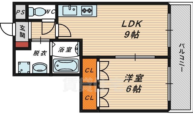 M’PLAZA城東六番館の間取り写真