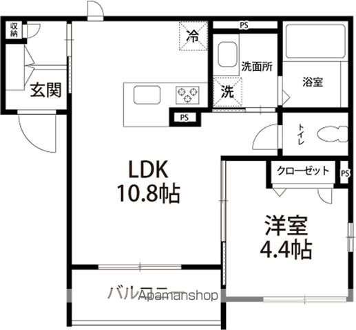 1LDK Mansion in Kanazawa, Ishikawa — photo 2 of 3