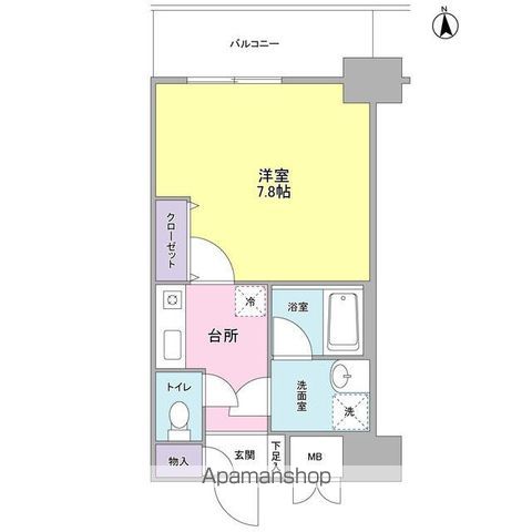 セレーノ品川の間取り写真