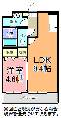 フォレスト千波の間取り写真