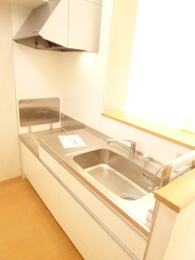 キッチン　スペース十分なキッチン