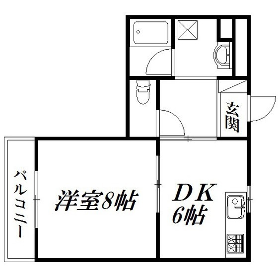 遠州鉄道 新浜松駅 徒歩25分 3階建 築32年の間取り写真