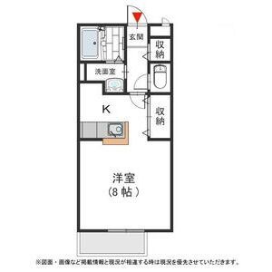 メゾン二翠 Aの間取り写真