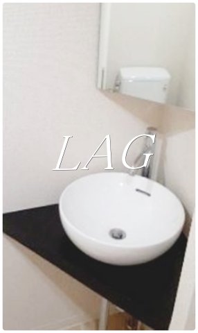 洗面設備　洗面台です。