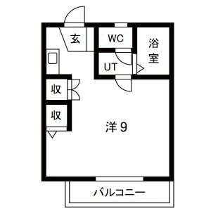 サンピュアレモンの間取り写真