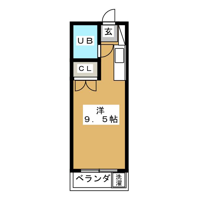 大塚アパルトマンの間取り