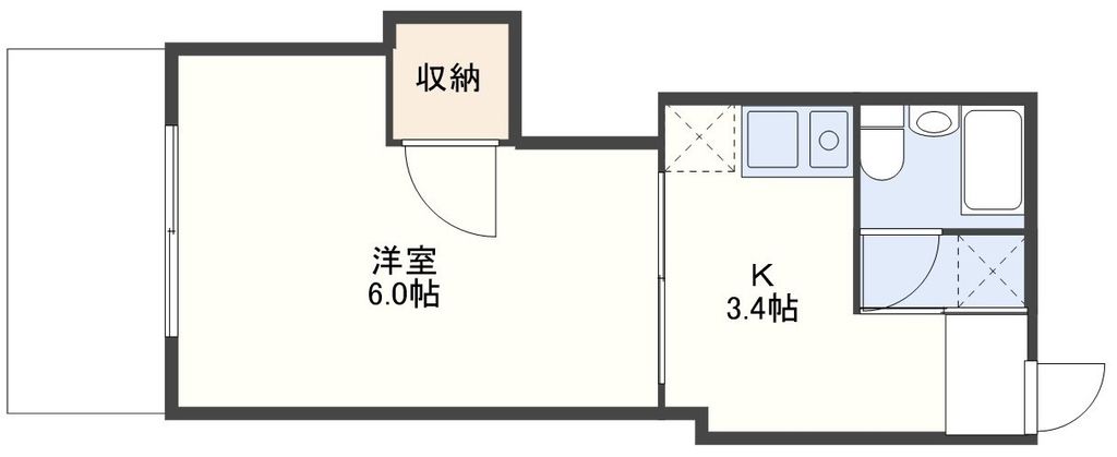 シャロン住吉の間取り