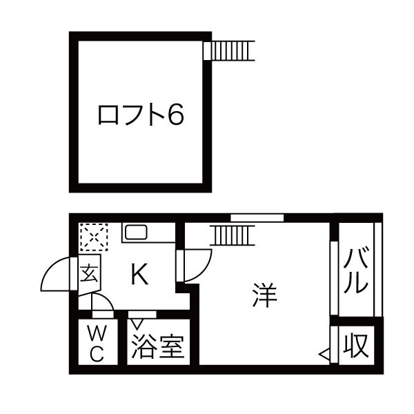 スプランドゥール道徳の間取り