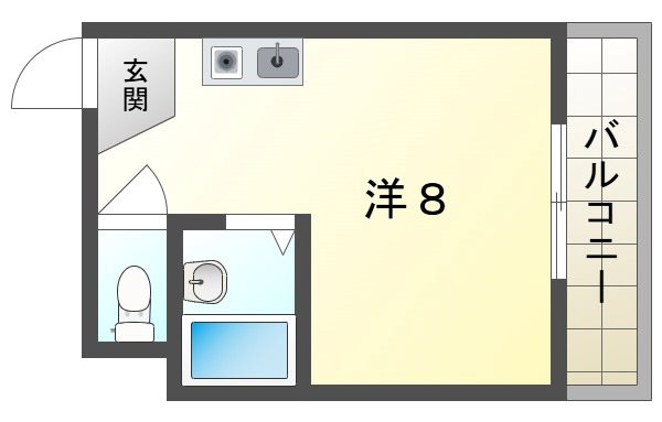 グリーンハイツの間取り