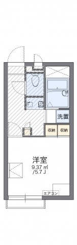 レオパレス国栄の間取り