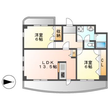 ヒルズ1の間取り