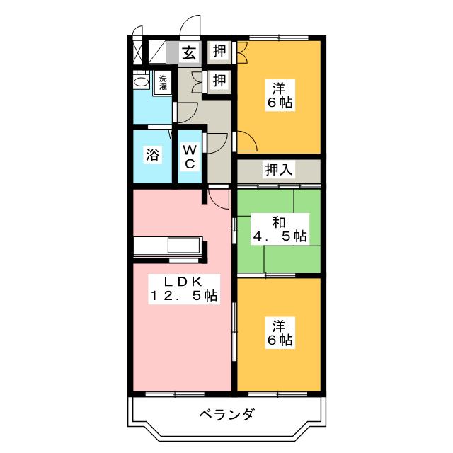 ファミールヴィレッジの間取り