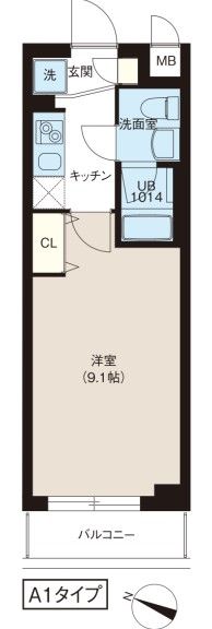 レオーネ志村坂上の間取り