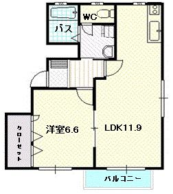 エスペランサＡの間取り