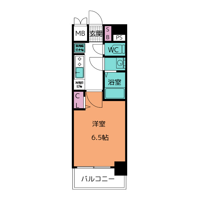 プレサンス名古屋菊井セルカの間取り