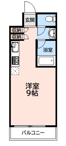 川崎市麻生区細山のマンションの間取り