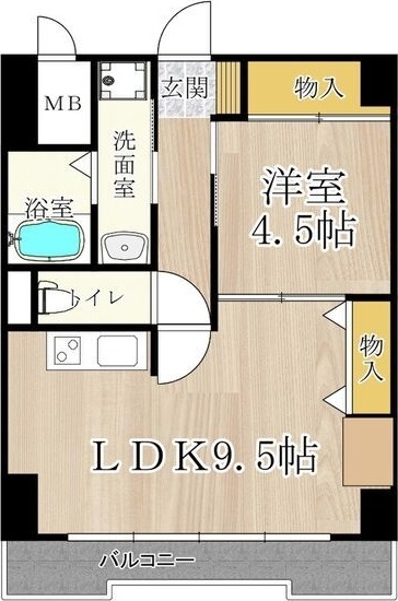 サムティ新大阪WESTの間取り