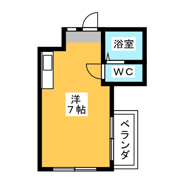 オラシオン人宿IIの間取り