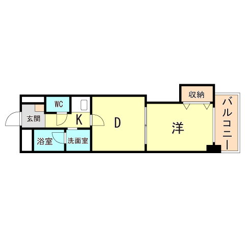 【明石市大久保町西脇のマンションの間取り】