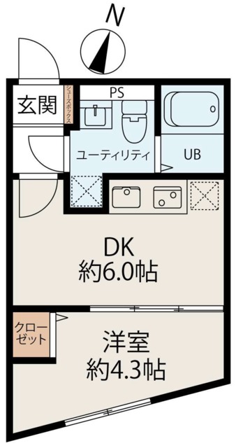 スカイヒルズ中野弥生町の間取り