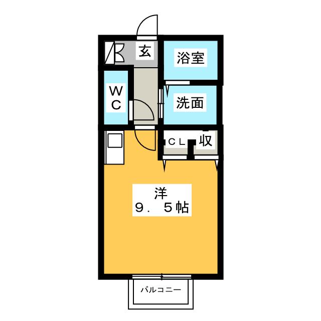 ケープヒルズ天神の間取り