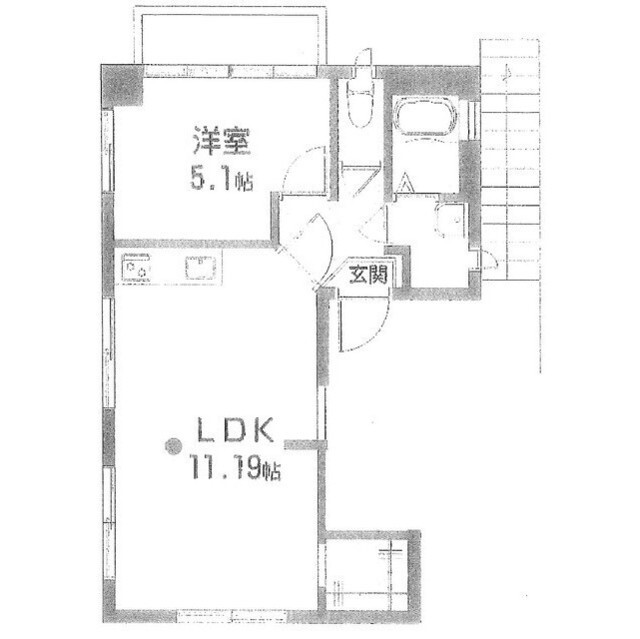 一美荘の間取り