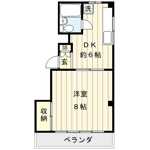 神田ハイツの間取り