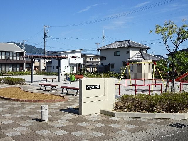 【藤枝市水守のアパートの公園】