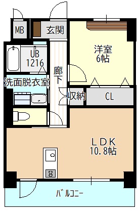 ディアコートKVIIの間取り