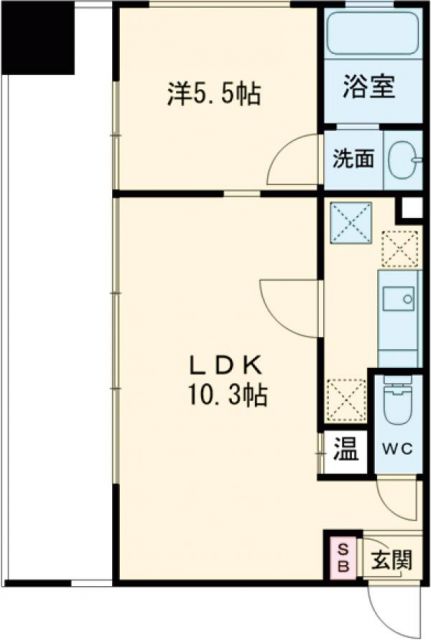 豊島区西池袋のマンションの間取り