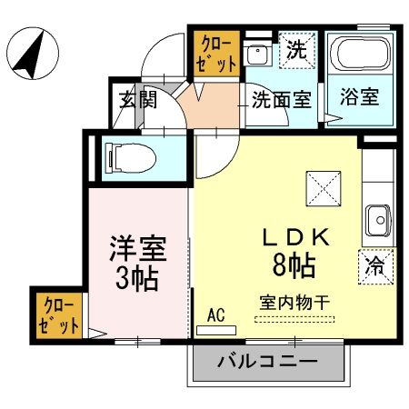 カルチェラタンの間取り